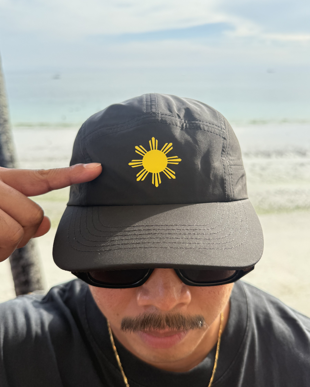 OG Filipino Sun Cap - Black