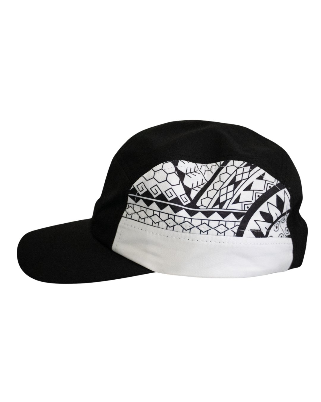Filipino Tribal Cap - Black & White