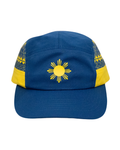 Filipino Tribal Cap - Blue & Yellow