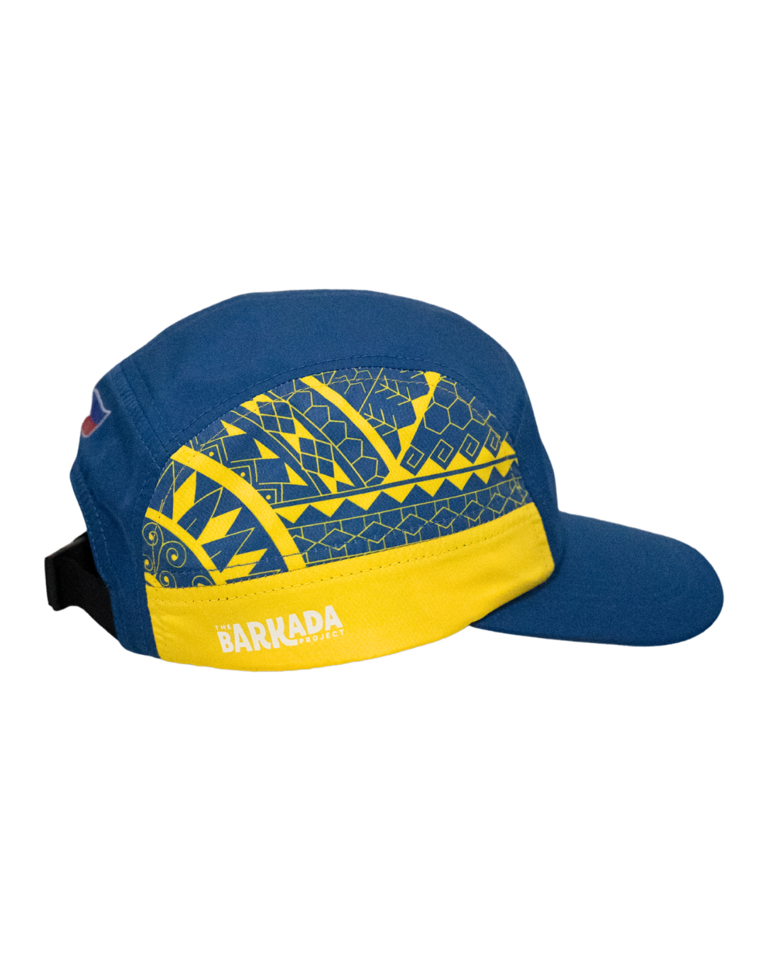 Filipino Tribal Cap - Blue & Yellow