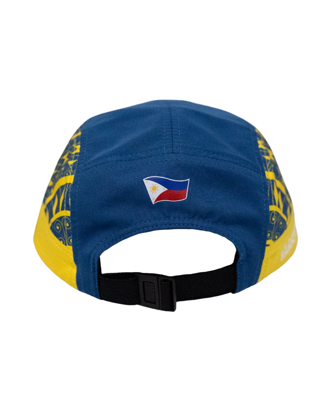 Filipino Tribal Cap - Blue & Yellow