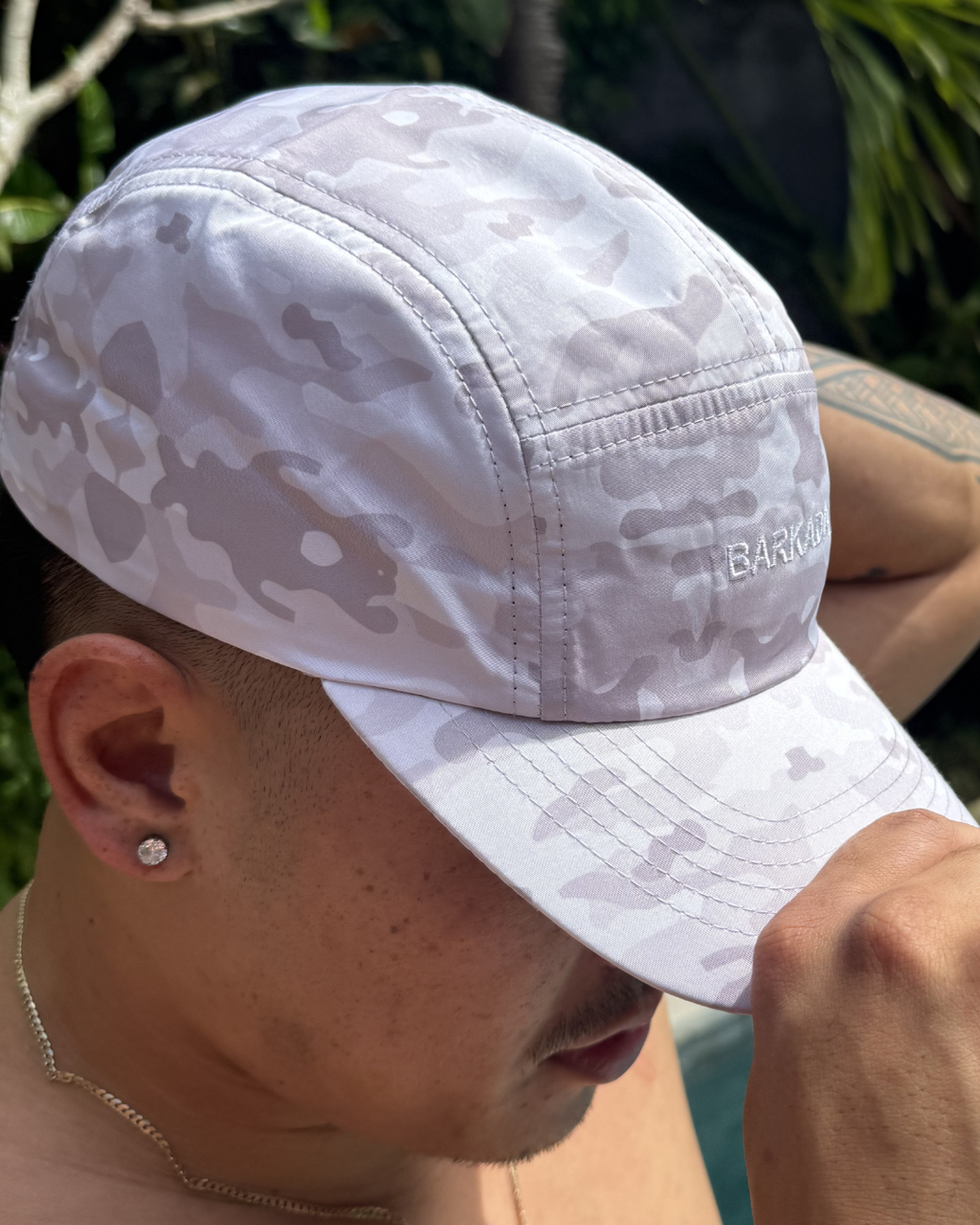 Barkada Camo Print Cap