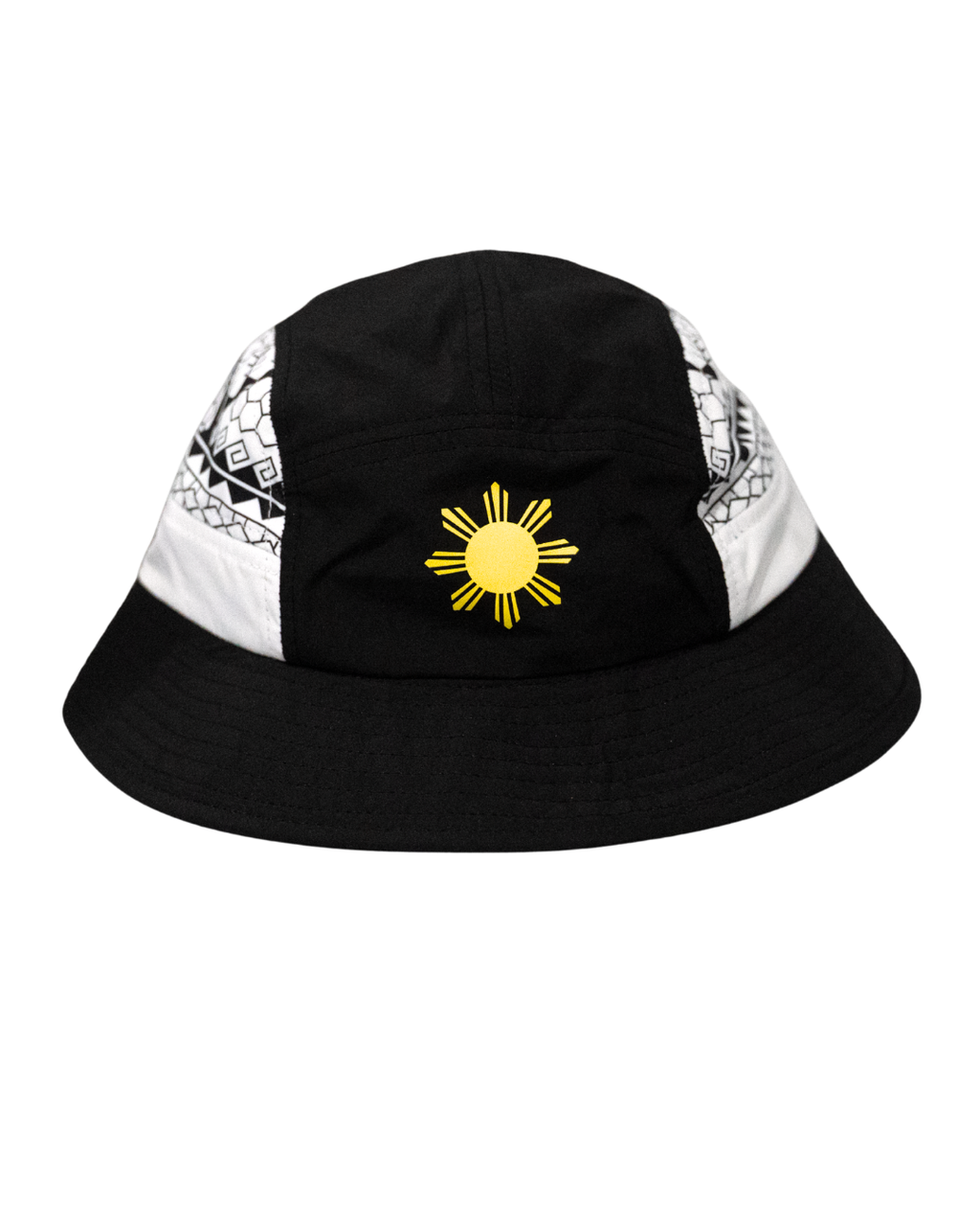 Tribal Bucket Hat - Black & White
