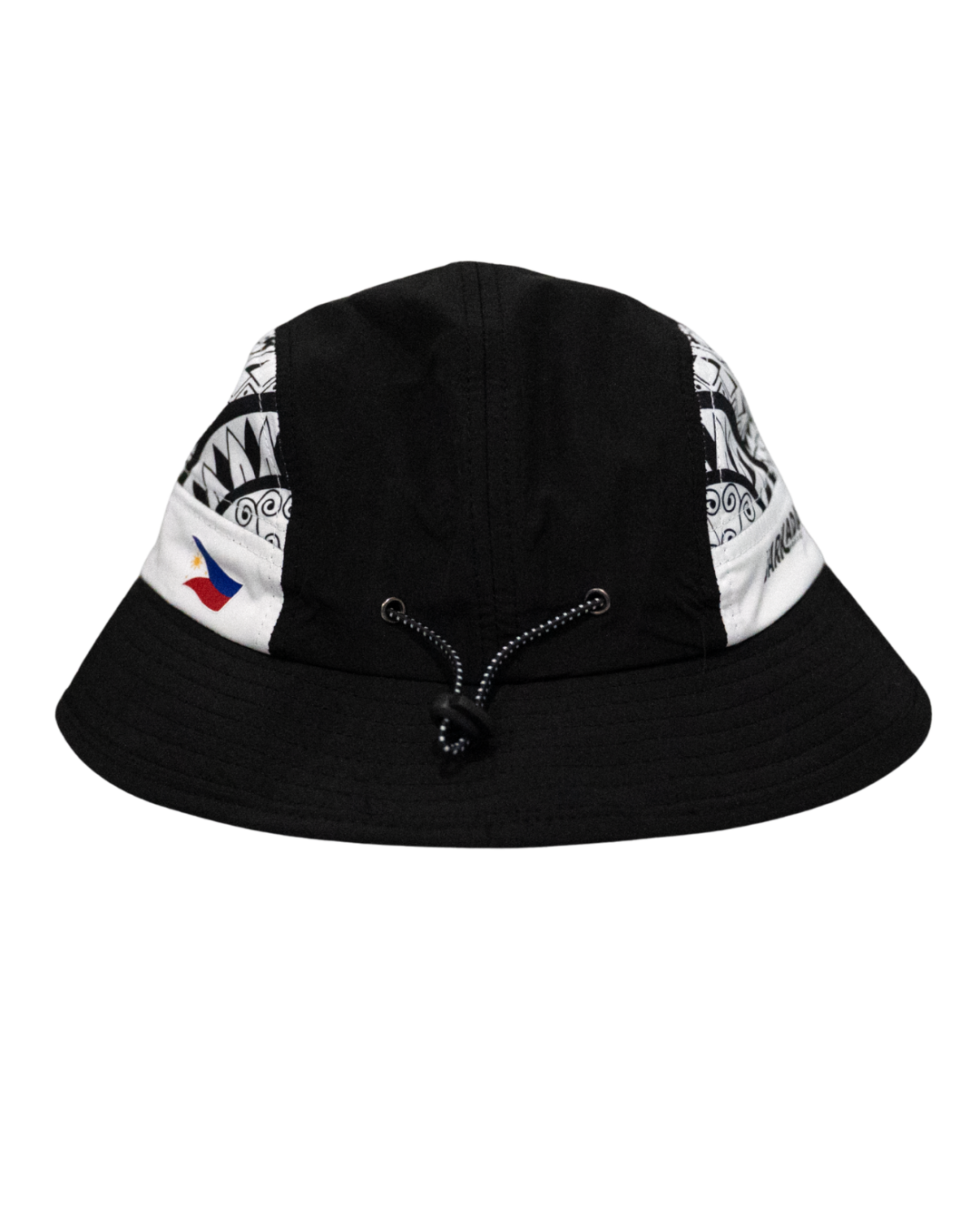Tribal Bucket Hat - Black & White