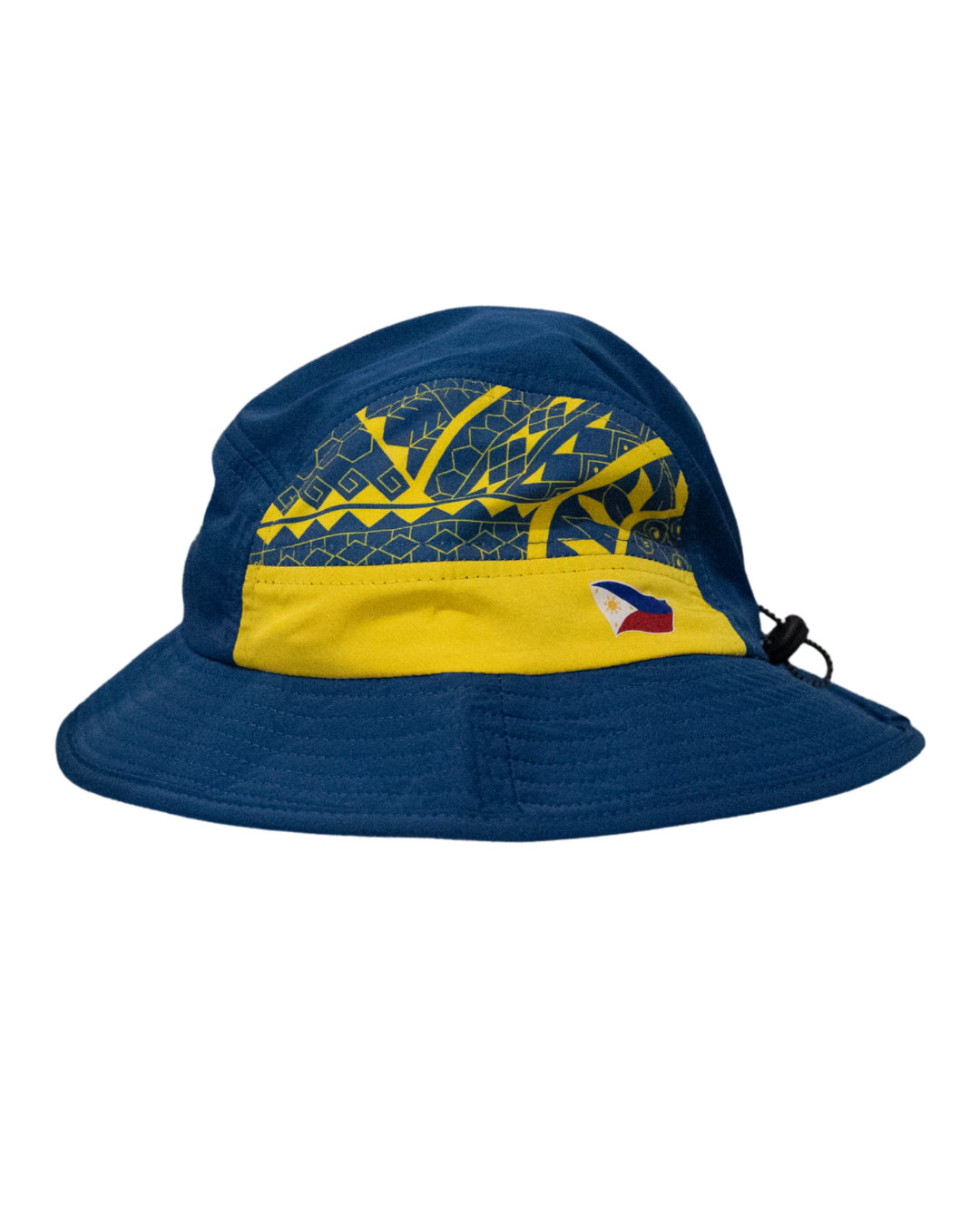 Tribal Bucket Hat - Blue & Yellow