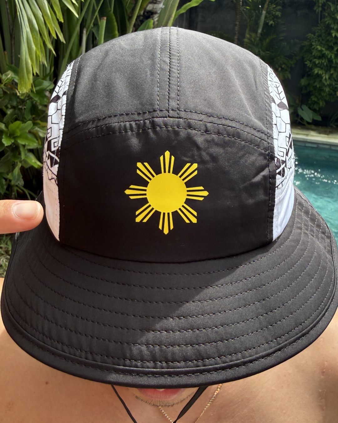 Tribal Bucket Hat - Black & White