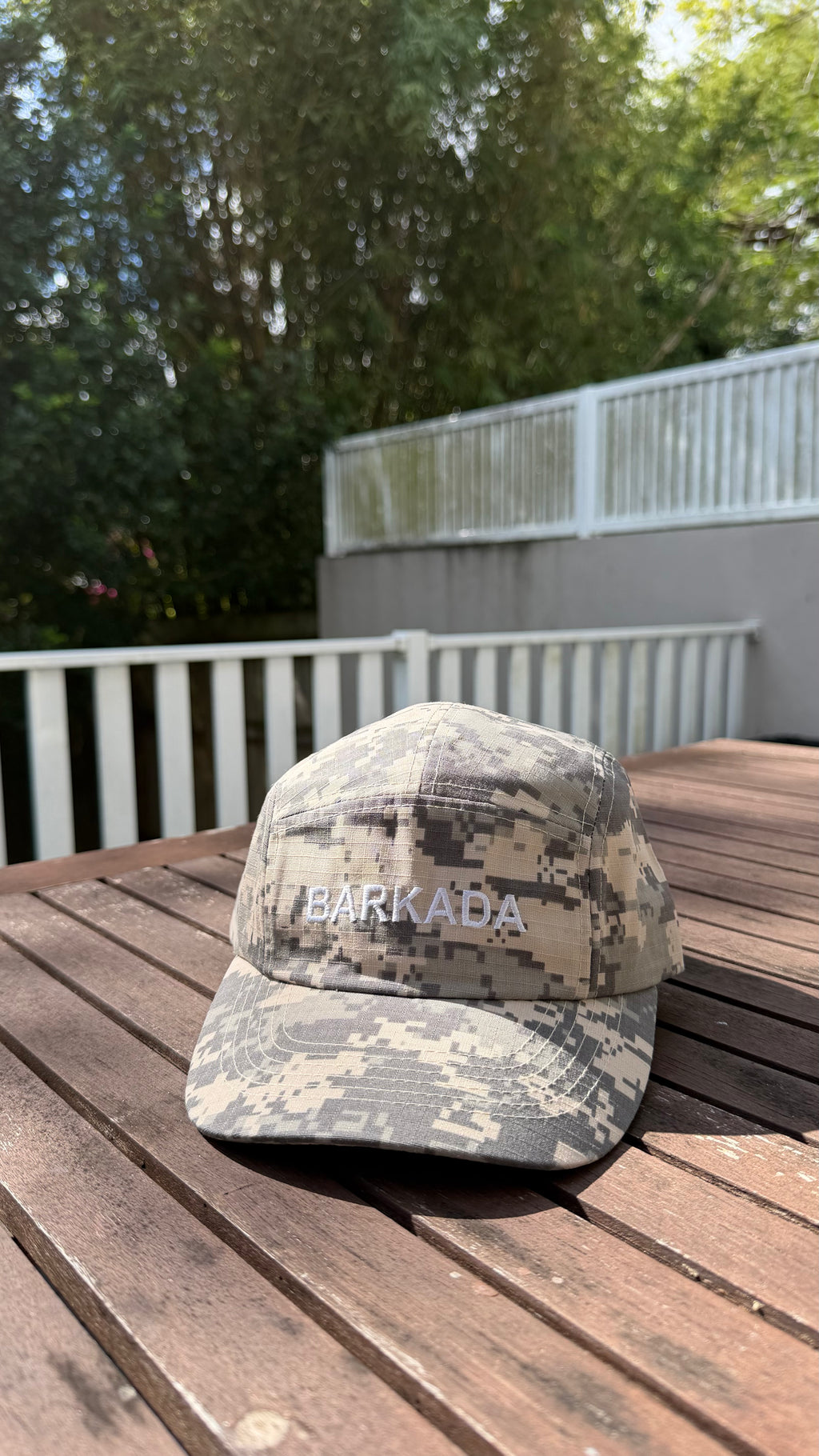 Barkada Green Pixel Camo Print