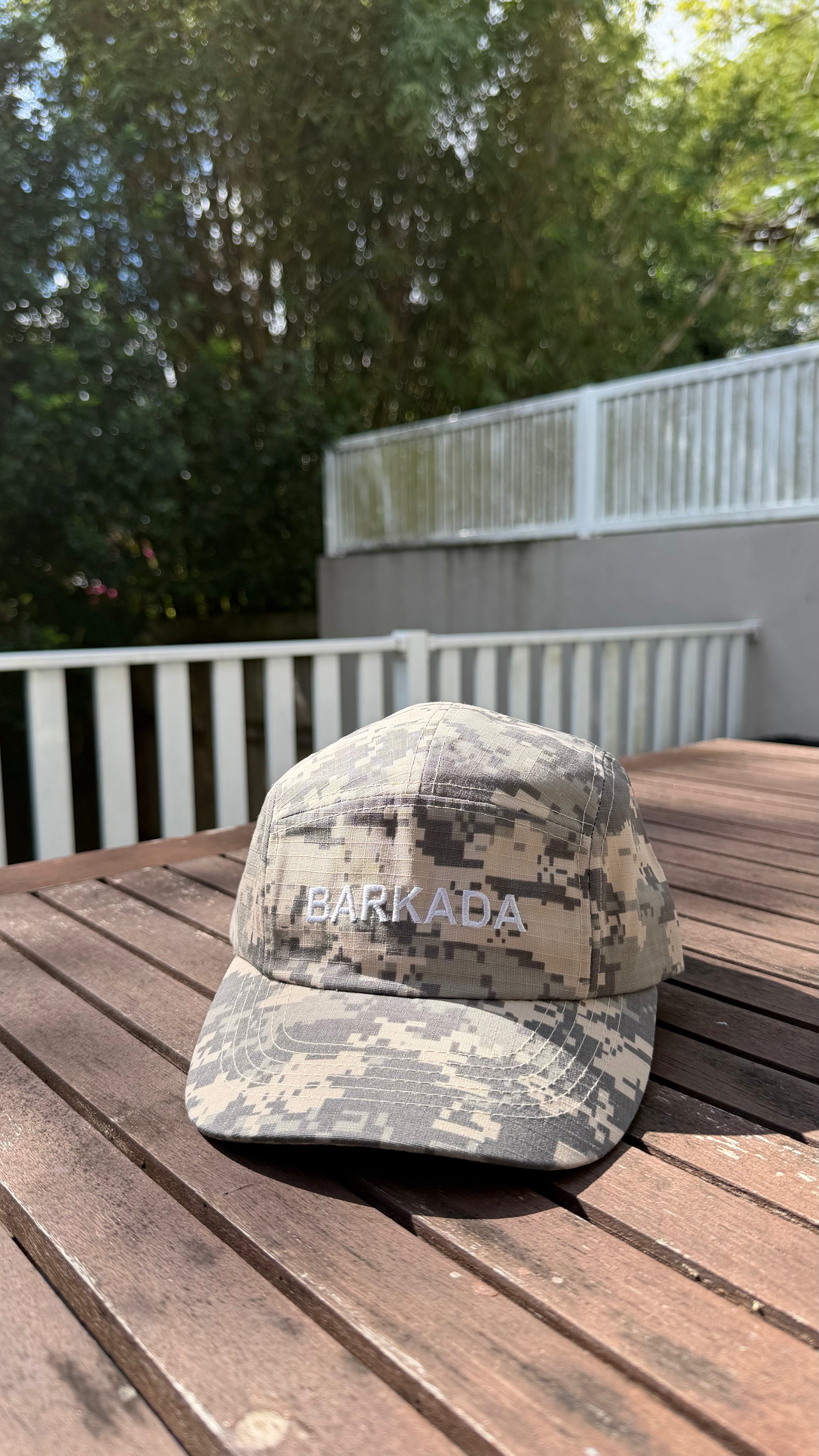Barkada Green Pixel Camo Print
