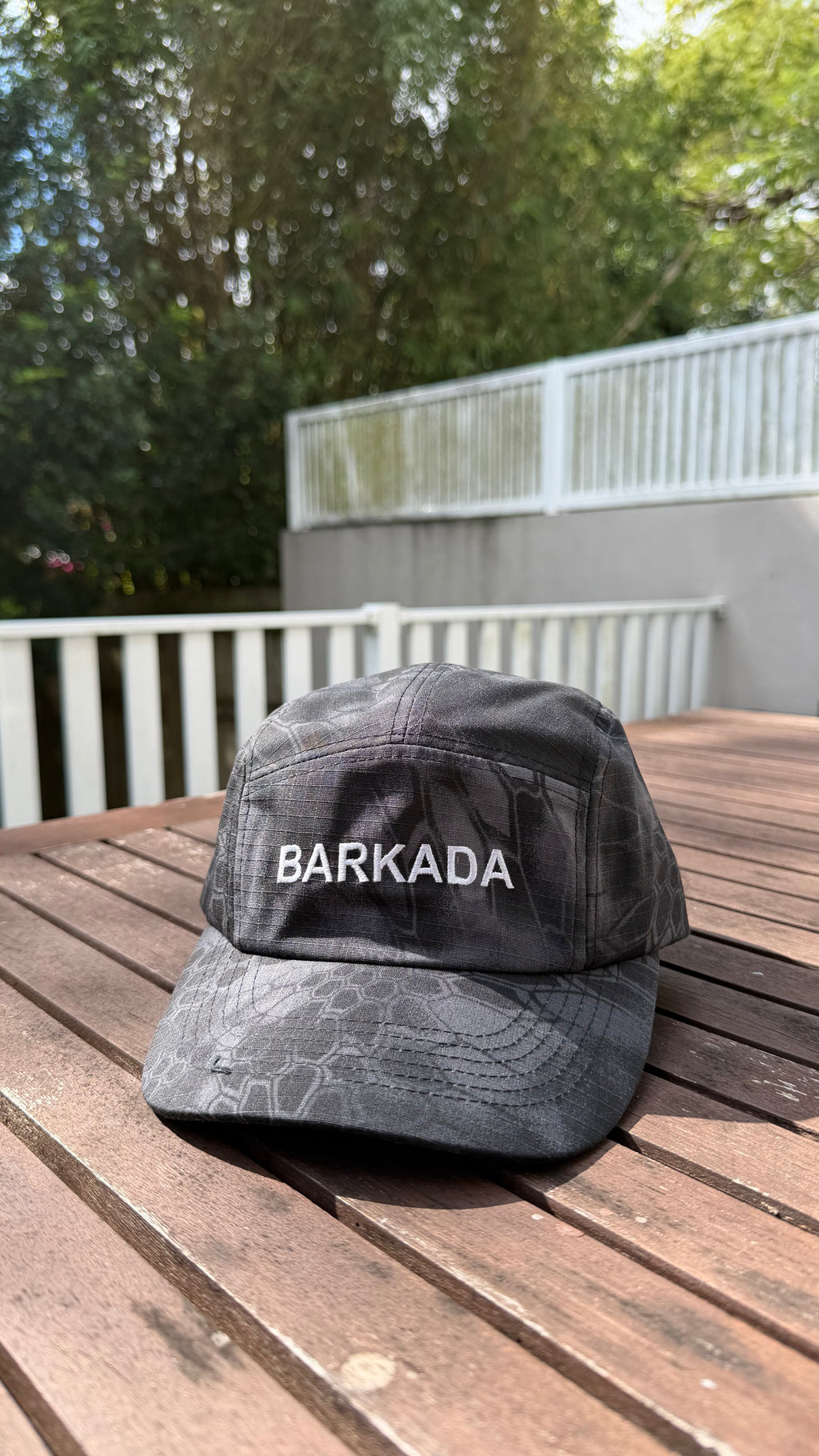 Barkada Black Camo Print